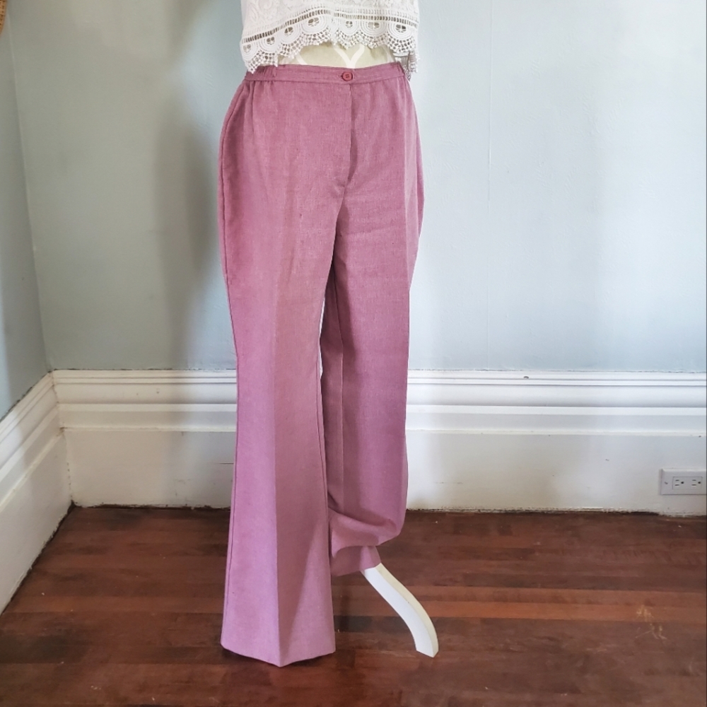 Vintage 70s pink trouser